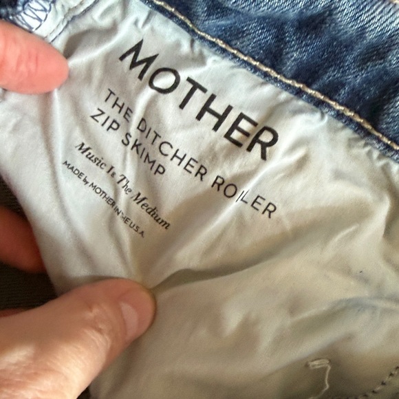 MOTHER Superior The Ditcher Roller Zip Skimp, size 31 - Picture 6 of 14